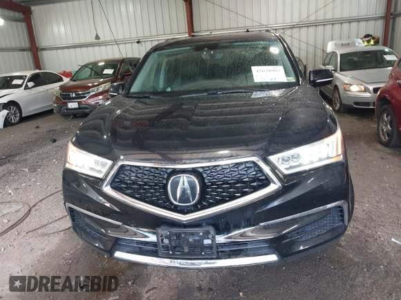 2017 Acura MDX with VIN 5FRYD4H30HB041625, listed as a IAAI auction lot 42628987 with 89,722 mi miles and . Bid and sale history available at DreamBid. Image 12.