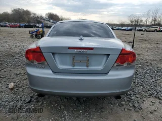 2008 Volvo C70 with VIN YV1MC67218J049338, listed as a Copart auction lot 50993735 with 187,924 mi miles and Salvage Title. Bid and sale history available at carsss.com. Image 6.