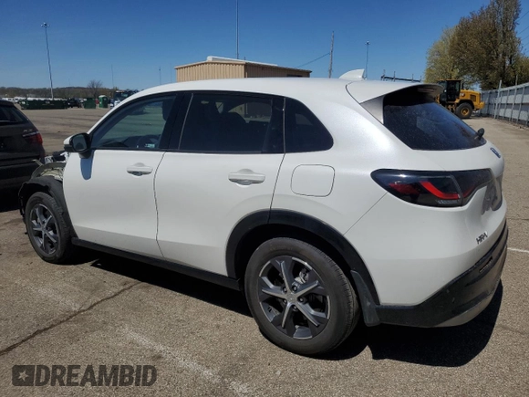 2024 Honda HR-V EX-L with VIN 3CZRZ2H70RM708599, listed as a Copart auction lot 53356745 with 18,419 mi miles and Salvage title. Bid and sale history available at DreamBid. Image 2.