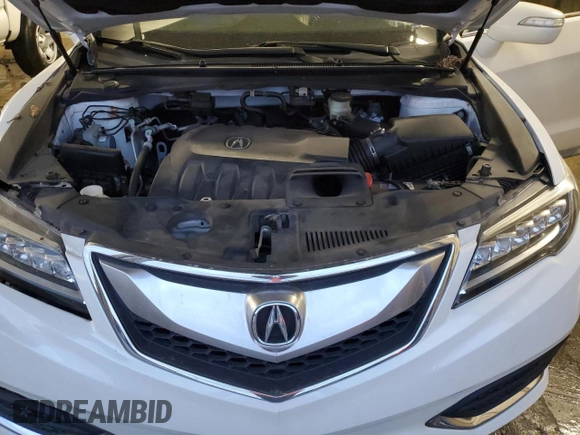 2016 Acura RDX with VIN 5J8TB3H33GL015996, listed as a Copart auction lot 43322155 with 78,066 mi miles and Salvage Title. Bid and sale history available at carsss.com. Image 12.