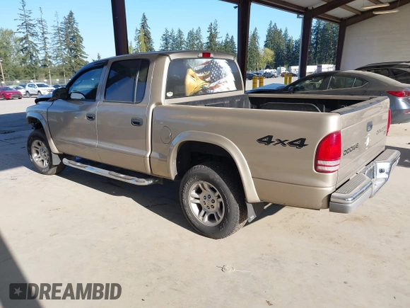2003 Dodge Dakota SLT with VIN 1D7HG48N03S344321, listed as a IAAI auction lot 42074421 with 96,489 mi miles and . Bid and sale history available at DreamBid. Image 3.