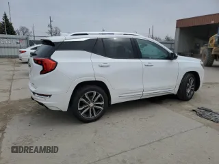 2019 GMC Terrain Denali with VIN 3GKALXEX1KL137663, listed as a Copart auction lot 52189135 with 98,477 mi miles and Salvage title. Bid and sale history available at DreamBid. Image 3.