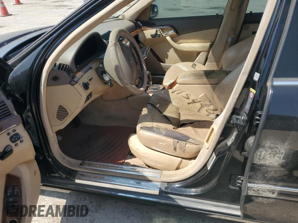 2004 Mercedes-Benz S 500 with VIN WDBNG84JX4A417661, listed as a Copart auction lot 68915494 with Not Provided miles and Non Repairable. Bid and sale history available at DreamBid. Image 7.
