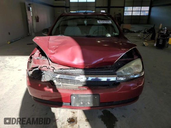 2005 Chevrolet Malibu Maxx LS with VIN 1G1ZT64805F209284, listed as a Copart auction lot 81547094 with 149,316 mi miles and Salvage Title. Bid and sale history available at carsss.com. Image 5.
