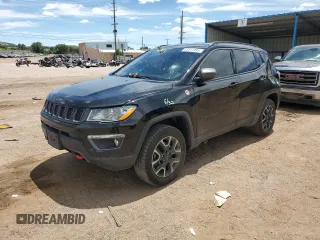 2018 Jeep Compass Trailhawk с VIN 3C4NJDDB6JT485156, выставлен на аукционе Copart как лот 63311995 с пробегом 59 714 миль миль и Списание • Salvage title. История ставок и продаж доступна на DreamBid. Изображение 1.