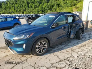2020 Ford Escape SEL with VIN 1FMCU9H66LUB77837, listed as a Copart auction lot 61540675 with 50,645 mi miles and Salvage title. Bid and sale history available at DreamBid. Image 1.