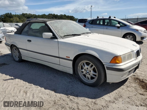1999 BMW 3 Series 323icA with VIN WBABJ8337XEM24926, listed as a Copart auction lot 76509134 with 0 mi miles and Salvage Title. Bid and sale history available at carsss.com. Image 4.