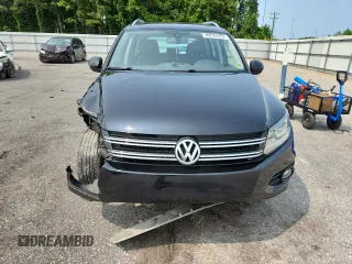 2016 Volkswagen Tiguan S z VIN WVGAV7AX8GW561222, wystawiony jako Copart lot #59292375 z przebiegiem 112 174 mil mil oraz Szkoda całkowita • Salvage title. Historia ofert i sprzedaży dostępna na DreamBid. Obrazek 5.