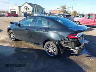 2015 Dodge Dart SXT with VIN 1C3CDFBB9FD311225, listed as a IAAI auction lot 41661038 with 96,295 mi miles and . Bid and sale history available at carsss.com. Image 3.