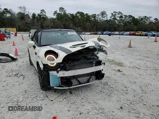 2022 MINI Convertible Cooper S z VIN WMW43DL03N3N73585, wystawiony jako Copart lot #89342955 z przebiegiem 12 548 mil mil oraz Czysty tytuł • Clean title. Historia ofert i sprzedaży dostępna na DreamBid. Obrazek 14.