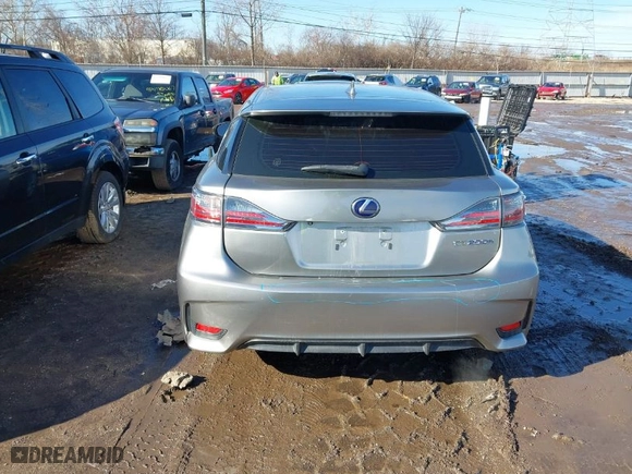 2017 Lexus CT with VIN JTHKD5BH0H2291904, listed as a IAAI auction lot 41498739 with 157,347 mi miles. Bid and sale history available at carsss.com. Image 16.