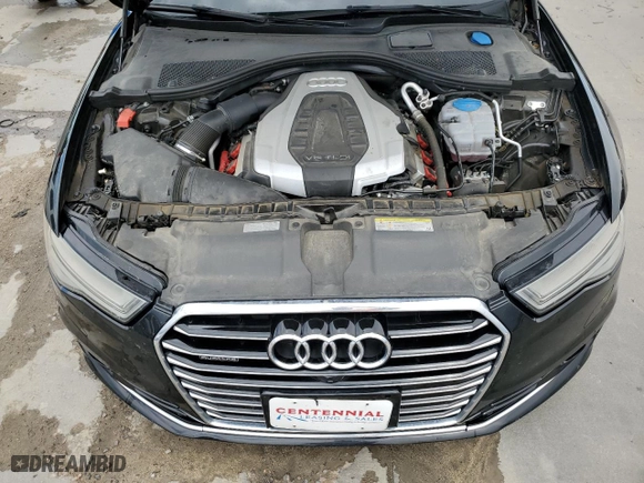2016 Audi A6 3.0T Prestige with VIN WAUHGBFC3GN014643, listed as a Copart auction lot 66584134 with 47,456 mi miles and Salvage Title. Bid and sale history available at carsss.com. Image 11.