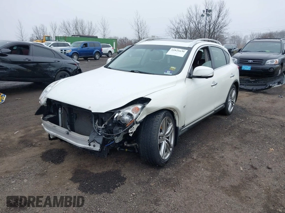 2017 Infiniti QX50 with VIN JN1BJ0RR9HM408706, listed as a IAAI auction lot 41821630 with 69,693 mi miles and . Bid and sale history available at DreamBid. Image 17.