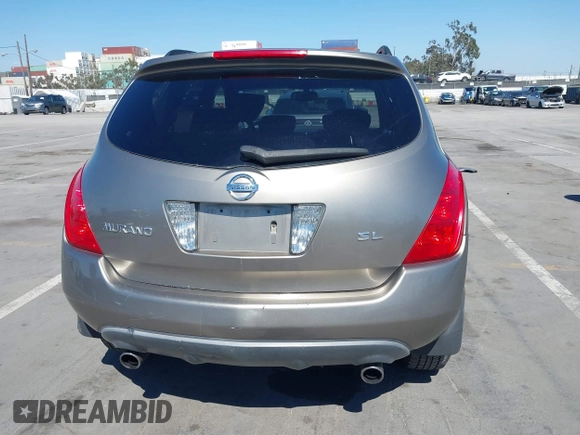 2004 Nissan Murano SL z VIN JN8AZ08T94W204232, wystawiony jako IAAI lot #42239543 z przebiegiem Nie podano mil oraz . Historia ofert i sprzedaży dostępna na DreamBid. Obrazek 15.