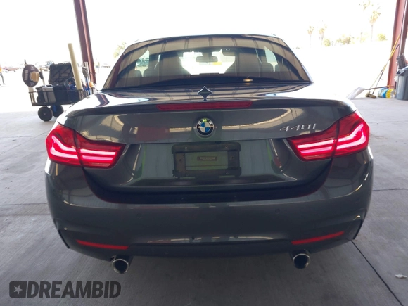 2018 BMW 4 Series 440i with VIN WBA4Z5C50JEE16887, listed as a IAAI auction lot 42218397 with 50,939 mi miles and . Bid and sale history available at DreamBid. Image 16.