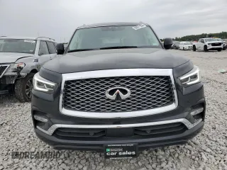 2022 Infiniti QX80 PREMIUM SELECT with VIN JN8AZ2AE1N9292782, listed as a Copart auction lot 66077354 with 55,075 mi miles and Salvage Title. Bid and sale history available at carsss.com. Image 5.