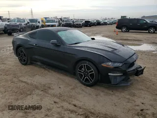 2020 Ford Mustang EcoBoost with VIN 1FA6P8THXL5150815, listed as a Copart auction lot 46851915 with 69,909 mi miles and Salvage Title. Bid and sale history available at carsss.com. Image 4.