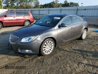 2011 Buick Regal CXL Turbo TO3 with VIN W04GX5GV7B1118109, listed as a Copart auction lot 69244084 with 153,251 mi miles and Salvage Title. Bid and sale history available at carsss.com. Image 1.