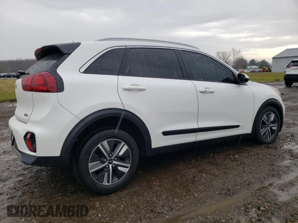 2022 Kia Niro LXS with VIN KNDCB3LC9N5509853, listed as a Copart auction lot 51049285 with 65,928 mi miles and Salvage Title. Bid and sale history available at carsss.com. Image 3.