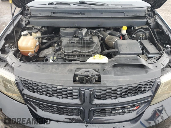 2014 Dodge Journey R/T with VIN 3C4PDDEG2ET309284, listed as a Copart auction lot 59350205 with 132,903 mi miles and Salvage title. Bid and sale history available at DreamBid. Image 12.