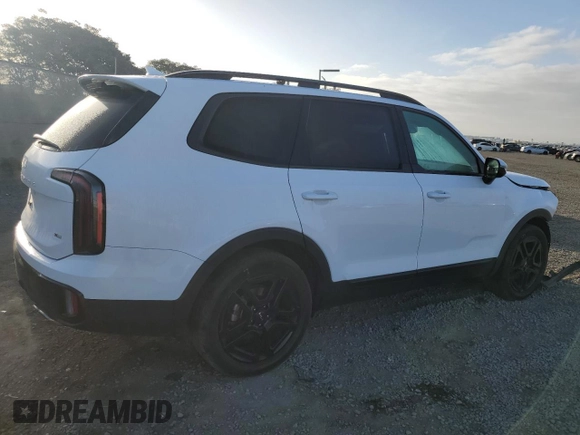 2024 Kia Telluride SX Prestige with VIN 5XYP5DGC7RG514765, listed as a Copart auction lot 84893694 with 4,341 mi miles and Salvage title. Bid and sale history available at DreamBid. Image 3.