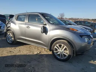 2016 Nissan Juke S with VIN JN8AF5MV0GT654595, listed as a Copart auction lot 47496055 with 15,989 mi miles and Salvage Title. Bid and sale history available at carsss.com. Image 4.