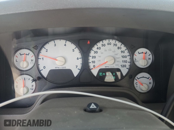 2008 Dodge 1500 ST with VIN 1D7HA16K88J178121, listed as a Copart auction lot 49437225 with 32,938 mi miles and Salvage Title. Bid and sale history available at DreamBid. Image 9.