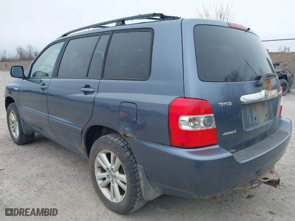 2007 Toyota Highlander Hybrid w/3rd Row with VIN JTEEW21A670040600, listed as a IAAI auction lot 41887388 with 267,756 mi miles. Bid and sale history available at carsss.com. Image 3.
