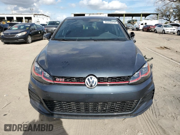 2021 Volkswagen Golf GTI S with VIN 3VW6T7AU8MM008083, listed as a Copart auction lot 85698794 with 26,826 mi miles and Clean Title. Bid and sale history available at carsss.com. Image 5.