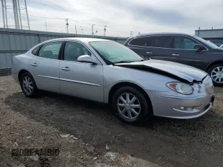 2009 Buick LaCrosse CX with VIN 2G4WC582891216504, listed as a Copart auction lot 49660965 with 117,722 mi miles and Salvage Title. Bid and sale history available at carsss.com. Image 4.