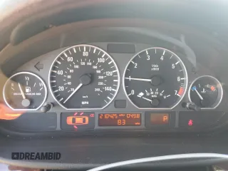 2005 BMW 3 Series 330i with VIN WBAEV53405KM42000, listed as a Copart auction lot 80365134 with 210,425 mi miles and Non Repairable. Bid and sale history available at carsss.com. Image 9.
