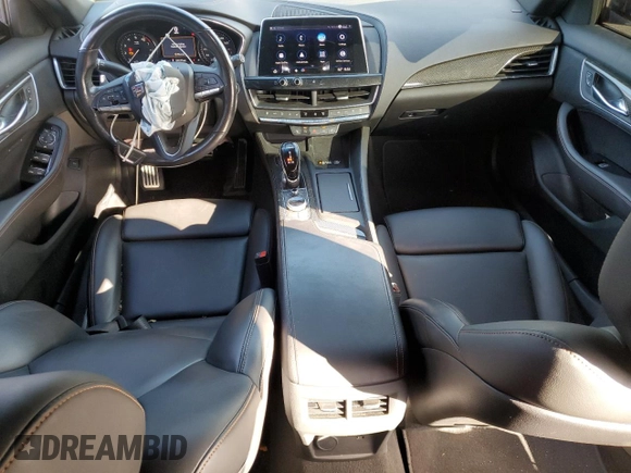 2020 Cadillac CT5 Sport with VIN 1G6DU5RK1L0150875, listed as a Copart auction lot 80959514 with 53,177 mi miles and Non repairable. Bid and sale history available at DreamBid. Image 8.