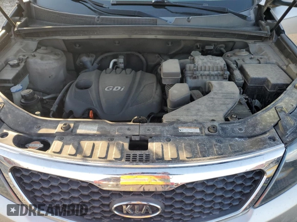 2012 Kia Sorento LX with VIN 5XYKT3A60CG295992, listed as a Copart auction lot 41996405 with 163,094 mi miles and Salvage Title. Bid and sale history available at DreamBid. Image 12.