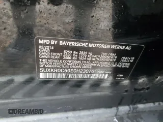 2014 BMW X5 xDrive35i z VIN 5UXKR0C59E0H23070, wystawiony jako Copart lot #55814815 z przebiegiem 113 895 mil mil oraz Szkody całkowita. Historia ofert i sprzedaży dostępna na DreamBid. Obrazek 12.