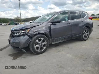 2019 Honda CR-V EX z VIN 5J6RW1H55KA035944, wystawiony jako Copart lot #52021115 z przebiegiem 69 684 mil mil oraz Szkoda całkowita • Salvage title. Historia ofert i sprzedaży dostępna na DreamBid. Obrazek 1.