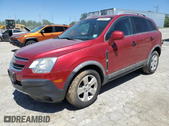 2014 Chevrolet Captiva Sport LS with VIN 3GNAL2EK0ES652934, listed as a Copart auction lot 58054044 with 122,955 mi miles and Clean Title. Bid and sale history available at DreamBid. Image 1.