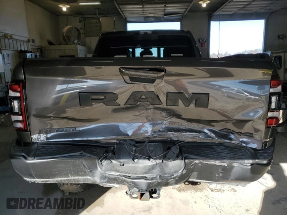 2024 Ram 2500 Rebel with VIN 3C6UR5EJ6RG160289, listed as a Copart auction lot 47935715 with 16,724 mi miles and Salvage Title. Bid and sale history available at carsss.com. Image 6.