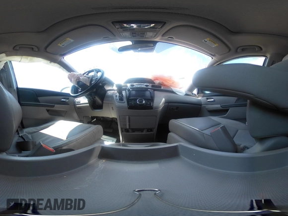 2014 Honda Odyssey EX-L with VIN 5FNRL5H60EB117218, listed as a IAAI auction lot 42201739 with 184,586 mi miles and . Bid and sale history available at DreamBid. Image 18.