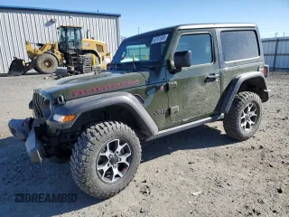 2021 Jeep Wrangler Rubicon with VIN 1C4HJXCG6MW688865, listed as a Copart auction lot 53701935 with 43,759 mi miles and Salvage title. Bid and sale history available at DreamBid. Image 1.