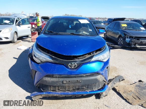 2021 Toyota C-HR LE with VIN JTNKHMBX0M1118192, listed as a IAAI auction lot 41805188 with 67,101 mi miles and . Bid and sale history available at DreamBid. Image 12.