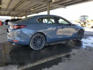 2024 Mazda 3 S Carbon Edition with VIN 3MZBPBCM7RM410798, listed as a Copart auction lot 52444015 with 17,150 mi miles and Non Repairable. Bid and sale history available at DreamBid. Image 3.