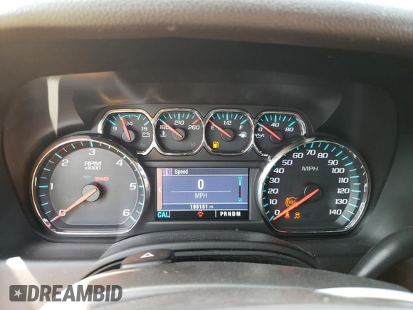 2015 Chevrolet Suburban LS with VIN 1GNSCHKC8FR628406, listed as a Copart auction lot 60682805 with 195,151 mi miles and Salvage title. Bid and sale history available at DreamBid. Image 9.