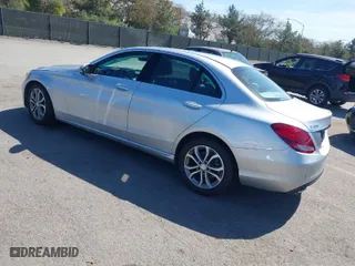 2017 Mercedes-Benz C-Class C 300 with VIN 55SWF4JB8HU195275, listed as a IAAI auction lot 41721994 with 104,595 mi miles. Bid and sale history available at carsss.com. Image 3.