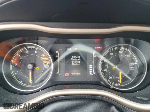 2016 Jeep Cherokee Latitude with VIN 1C4PJMCSXGW193507, listed as a Copart auction lot 51816355 with 123,574 mi miles and Clean Title. Bid and sale history available at carsss.com. Image 9.