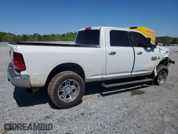 2017 Ram 2500 Big Horn with VIN 3C6UR5DLXHG725449, listed as a Copart auction lot 51876565 with 198,422 mi miles and Salvage title. Bid and sale history available at DreamBid. Image 3.