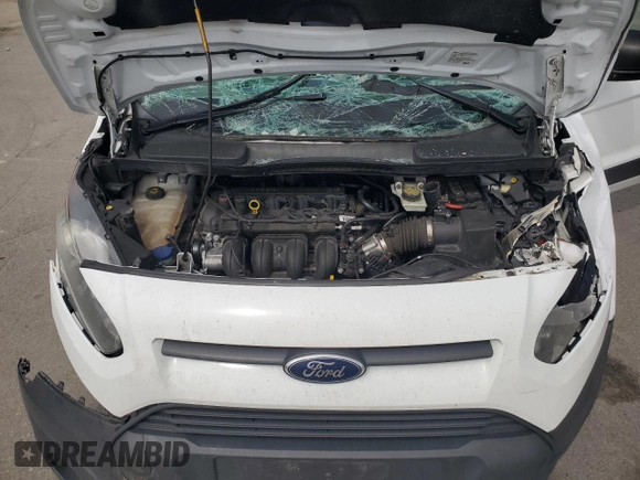 2016 Ford Transit Connect XL with VIN NM0LS6E75G1235009, listed as a Copart auction lot 58691865 with 357,857 mi miles and Salvage title. Bid and sale history available at DreamBid. Image 12.