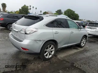 2010 Lexus RX 350 with VIN 2T2BK1BA4AC016946, listed as a Copart auction lot 45712385 with 150,683 mi miles and Salvage Title. Bid and sale history available at carsss.com. Image 3.
