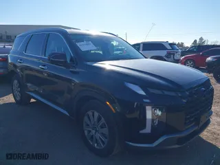 2025 Hyundai Palisade SEL with VIN KM8R24GE8SU830923, listed as a IAAI auction lot 41279099 with 5,746 mi miles. Bid and sale history available at carsss.com. Image 1.