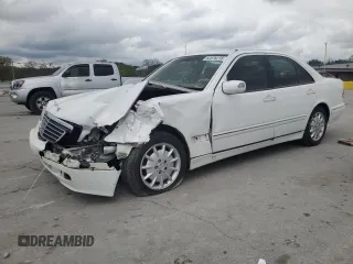 2001 Mercedes-Benz E 320 z VIN WDBJF65J91B243222, wystawiony jako Copart lot #52876235 z przebiegiem 118 428 mil mil oraz Czysty tytuł • Clean title. Historia ofert i sprzedaży dostępna na DreamBid. Obrazek 1.