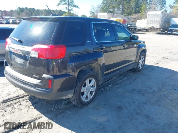 2016 GMC Terrain SLE with VIN 2GKFLSEK8G6104815, listed as a IAAI auction lot 41486111 with 147,655 mi miles. Bid and sale history available at carsss.com. Image 4.